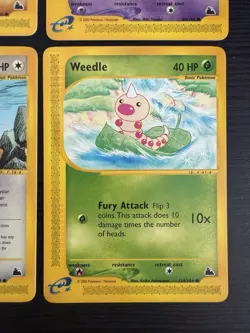 Pokemon Expedition Skyridge Common Non Holo Lot 4 Near Mint Light Play - Image 5