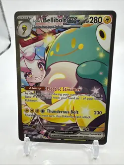 Pokemon Iono's Bellibolt ex SV09 183/159 Holo Special Illustration Rare EX - Image 1
