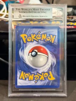 Pokemon Light Dragonite Neo Destiny Unlimited Holo Rare #14 BGS 6.5 - Image 2