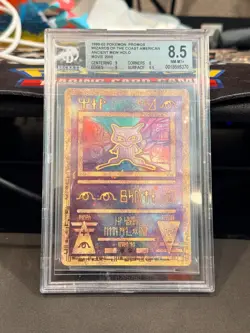 Pokemon Vintage 1999 Ancient Mew Promo BGS 8.5 - Image 1