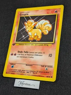 Carte Pokemon Goupix 68/102 Edition 1 Set de Base wizards Francais VF - SDB - Image 2