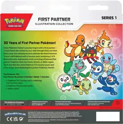 Pokemon TCG First Partner Illustration Collection Series 1 2026 New Sealed - Image 3