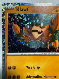 Klawf 011/015 McDonald's 2023 Holo Pokemon - Image 3