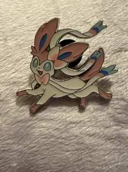 Pokemon Sylveon Celebrations 25th Anniversary Metal Pin - Image 1