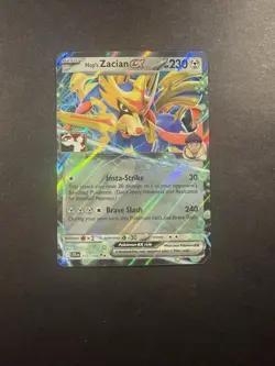 Hop's Zacian EX 111/159 Pokemon Play! Prize Pack Play Stamp Series 7 - Image 1