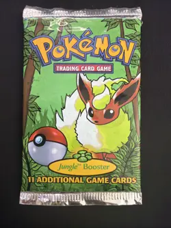 Pokemon TCG Wizards of the Coast Pokemon Jungle Booster Pack Sealed .(smalrip) 742818060639 - Image 1