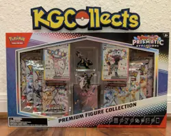POKEMON TCG Prismatic Evolutions Premium Figure Collection (IN HAND) US SELLER - Image 1