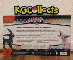 POKEMON TCG Prismatic Evolutions Premium Figure Collection (IN HAND) US SELLER - Image 2