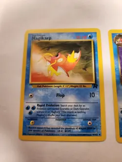 Pokemon Dark Gyarados and Magikarp Team Rocket Lot - LP - Image 2