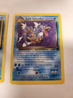 Pokemon Dark Gyarados and Magikarp Team Rocket Lot - LP - Image 5