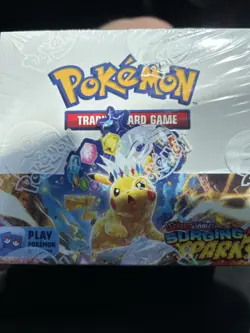 Pokemon SCARLET And VIOLET TCG 36 Packs SURGING SPARKS Booster Box - Image 1