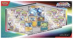 SEALED Pokemon Prismatic Evolutions Lucario Ex & Tyranitar Ex Premium Collection - Image 3