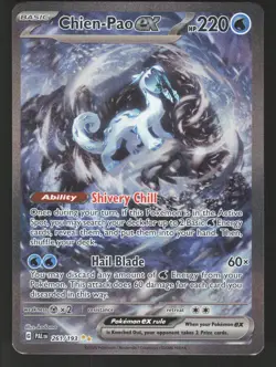 Chien-Pao ex 261/193 Pokemon TCG SV02: Paldea Evolved NM - Image 1