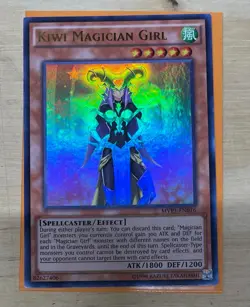 Yugioh Kiwi Magician Girl MVP1-EN016 Ultra Rare Unlimited LP - Image 1