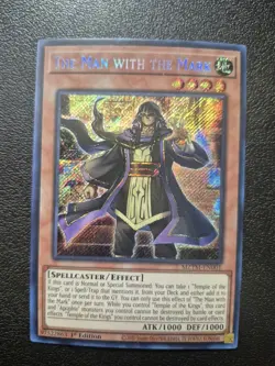 Yugioh The Man with the Mark MZTM-EN001 1st Edition Collector's Rare NM - Image 2