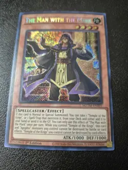 Yugioh The Man with the Mark MZTM-EN001 1st Edition Collector's Rare NM - Image 5