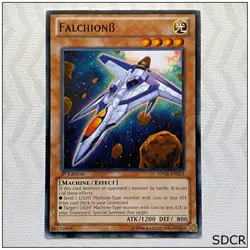 FalchionB - SDCR-EN015 - Common 1st Edition Yugioh - Image 1
