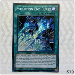 Evolution End Burst - MAZE-EN015 - Super Rare 1st Edition Yugioh - Image 1