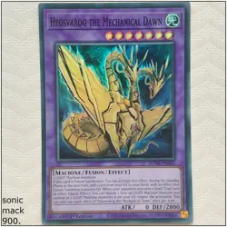 Heosvarog the Mechanical Dawn - ROTA-EN035 - Super Rare 1st Edition Yugioh - Image 1