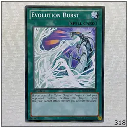 Evolution Burst - SDCR-EN020 - Common 1st Edition Yugioh - Image 1