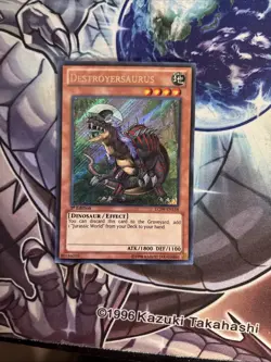 (YBL) Destroyersaurus - LCJW-EN158 - Secret Rare - 1st Edition VLP - Image 1