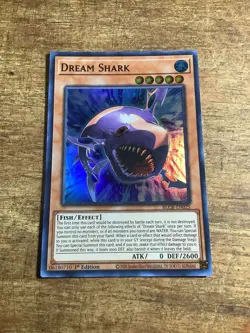 Yugioh! TCG Dream Shark - BLCR-EN025 - Ultra Rare - 1st Edition NM - MT - Image 1