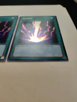 2x Raigeki LCJW-EN057 Secret Rare 1st Ed LP - Image 4
