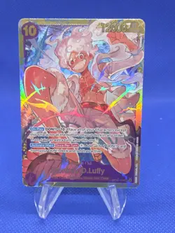 One Piece Premium Booster The Best Monkey D Luffy OP05-119 Secret Rare SEC NM - Image 1