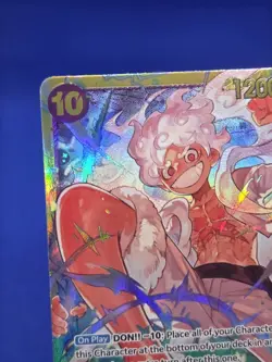 One Piece Premium Booster The Best Monkey D Luffy OP05-119 Secret Rare SEC NM - Image 3