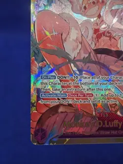 One Piece Premium Booster The Best Monkey D Luffy OP05-119 Secret Rare SEC NM - Image 5