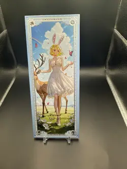 Carrot Yaoguang SXP-05 Serial 62/68 Painted Metal Ticket One Piece Waifu CCG - Image 1