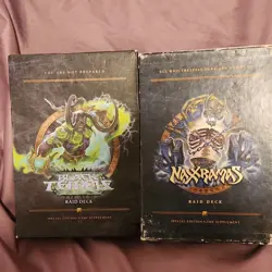 World of Warcraft TCG Raid Deck Lot - Image 1