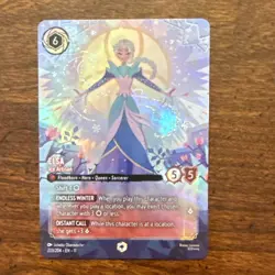 Disney Lorcana Elsa-Ice Artisan Foil ENCHANTED (winterspell) - Image 1