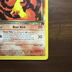 Pokemon Cards: Team Rocket 1st Edition Uncommon: Dark Rapidash 44/82 - Image 4