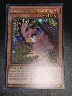 Yugioh! Blackwing - Shamal the Sandstorm - MP23-EN153 - Prismatic Secret Rare - - Image 1