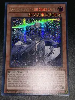 * LADY LABRYNTH OF THE SILVER CASTLE * PRISMATIC SECRET RARE MP23-EN177 YUGIOH - Image 1