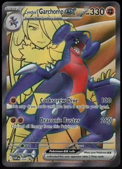 Cynthia's Garchomp ex Promo SV: Scarlet & Violet Promo Cards 204 NM - Image 1