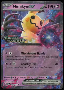 Mimikyu ex (Journey Together Stamped) Double Rare Miscellaneous Cards & Products - Image 1