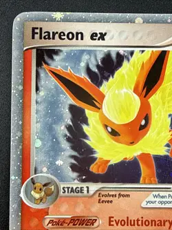Pokemon Flareon EX Delta Species 108/113 Holo Ultra Rare 110 HP Card 2005 - Image 2
