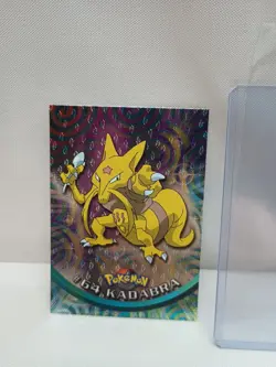 Kadabra Topps Chrome Pokemon Series 1 #64 2000 Pokemon Card - LP - Image 2