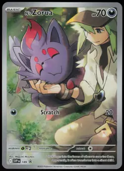 N's Zorua - Promo SV: Scarlet & Violet Promo Cards 189 NM - Image 1