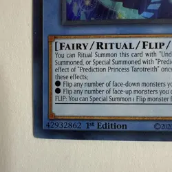 Yugioh Prediction Princess Tarotreith DABL-EN038 Darkwing Blast Super Rare - Image 4