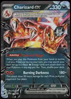 Charizard ex Promo SV: Scarlet & Violet Promo Cards 196 NM - Image 1
