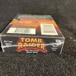 Tomb Raider Starter Deck the Caves Quest Deck Collectible Card Game Vintage - Image 5