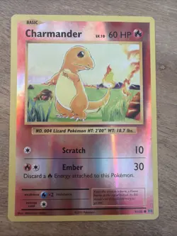 Charmander 9/108 Pokemon XY Evolutions Reverse Holo Rare Pokemon Card 2016 NM - Image 1