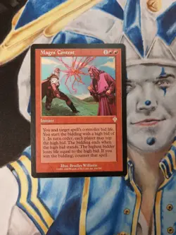 Mages' Contest MTG Invasion Red Rare Instant Slightly Played x1 - Image 2