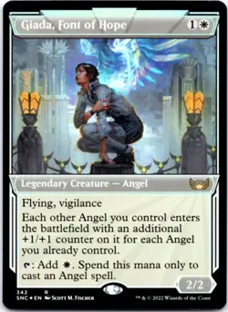 Giada, Font of Hope (Showcase) (Foil) Streets of New Capenna, 342 NM - Image 1