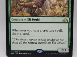 Beast Whisperer Guilds of Ravnica LP MTG Green Rare Elf Druid EDH Draw Engine - Image 3
