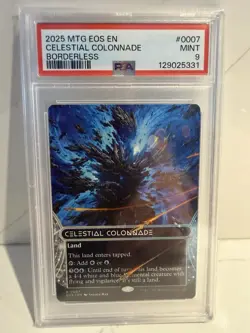 2025 Celestial Colonnade PSA 9 Mint Borderless #7 MTG EOS EN - Image 1