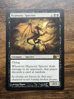 Hypnotic Specter - Magic 2010 (M10) Regular Magic the Gathering Near Mint NM - Image 1